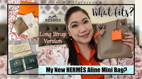 aline mini hermes|hermes aline bag review.